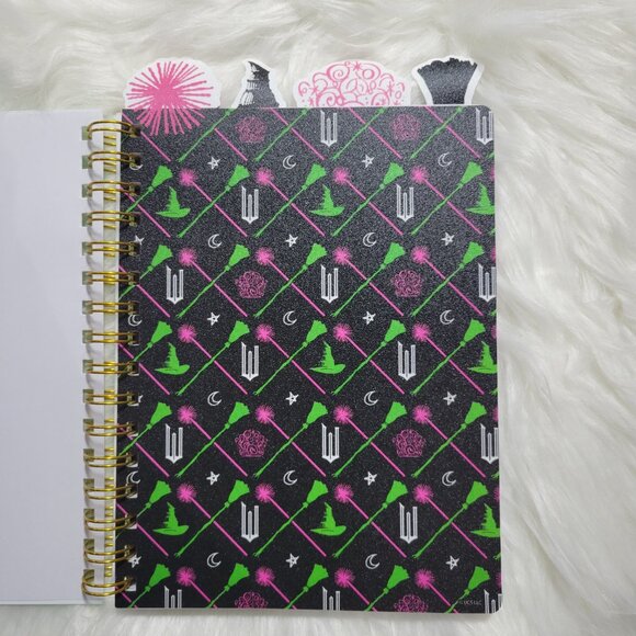 Wicked Elphaba & Glinda Tabbed Spiral Notebook - Picture 7 of 10